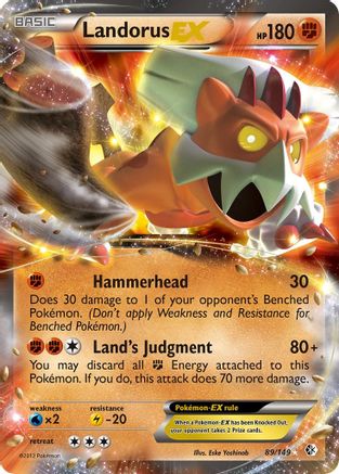 Landorus EX/149 - Boundaries Crossed Holofoil-1