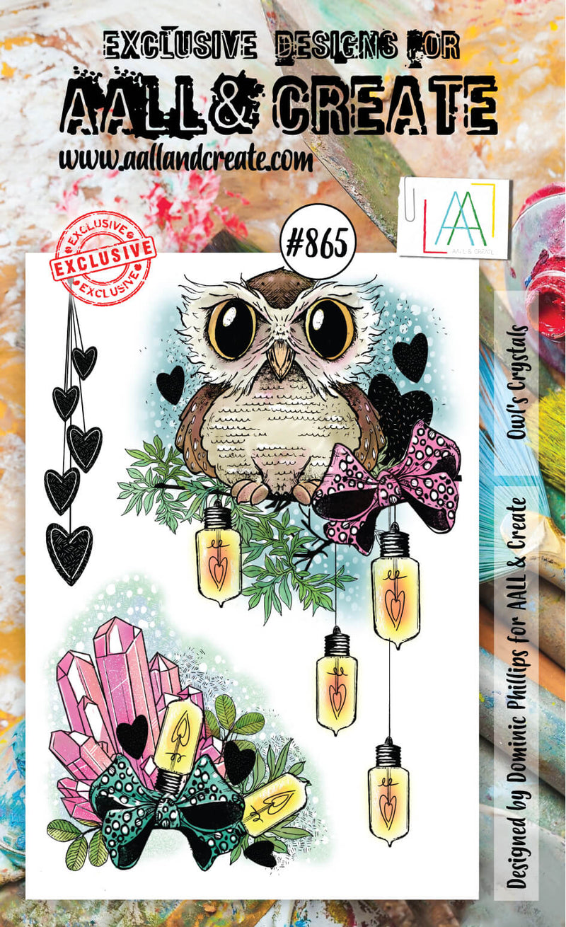 AALL and Create Stamp Set -865 - Owl's Crystals-1