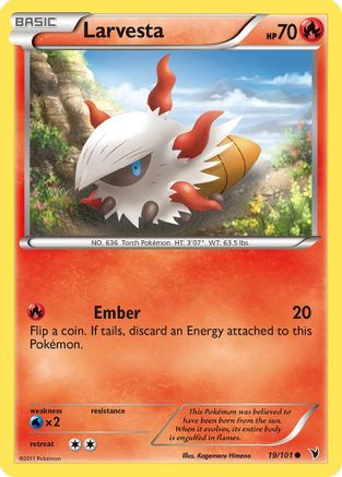 Larvesta (19)/101 - Noble Victories-1
