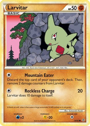 Larvitar (50) 50/95 - Unleashed-1