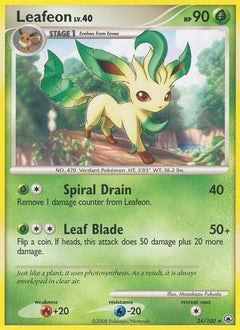 Leafeon (24)/100 - Majestic Dawn Reverse Holofoil-1