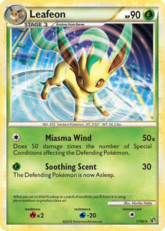 Leafeon/90 - Undaunted Reverse Holofoil-1