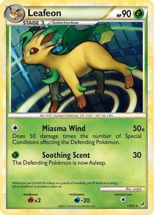 Leafeon/95 - Call of Legends Reverse Holofoil-1