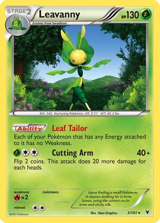 Leavanny/101 - Noble Victories Holofoil