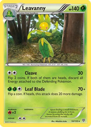 Leavanny/135 - Plasma Storm Reverse Holofoil-1