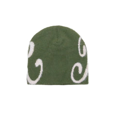 Jacker 'Blur' Mohair Beanie - Green-2