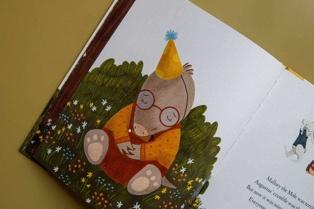 Brown Paper Fox - Augustus the Bear - Hardcover Picture Book - Canadian Publisher - Ages 3–8-5