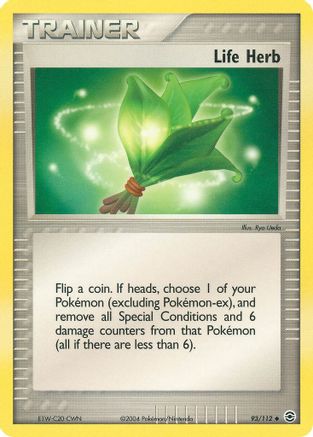 Life Herb/112 - FireRed & LeafGreen Reverse Holofoil-1