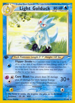 Light Golduck 47/105 - Neo Destiny 1st Edition-1