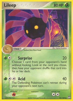 Lileep/108 - Power Keepers Reverse Holofoil-1