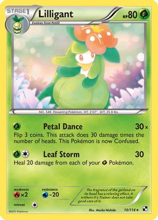 Lilligant/114 - Black and White