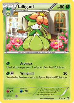 Lilligant 5/101 - Noble Victories Reverse Holofoil-1