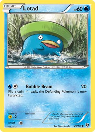 Lotad 29/135 - Plasma Storm-1