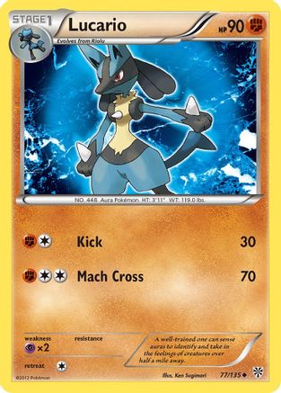Lucario (77)/135 - Plasma Storm-1