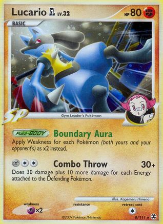 Lucario GL/111 - Rising Rivals Reverse Holofoil-1