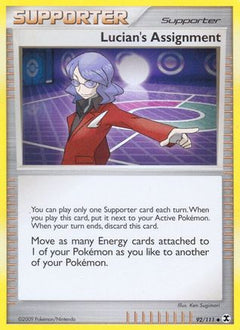 Lucian's Assignment/111 - Rising Rivals Reverse Holofoil-1