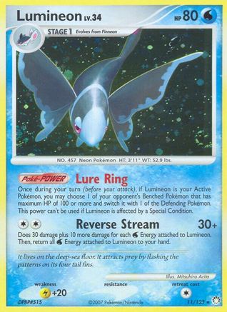 Lumineon/123 - Mysterious Treasures Holofoil-1