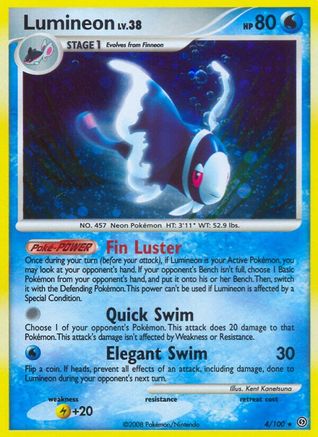Lumineon/100 - Stormfront Reverse Holofoil-1