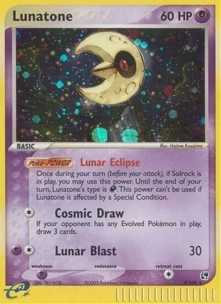 Lunatone/100 - Sandstorm Reverse Holofoil-1