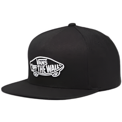 Vans 'Classic' Snapback Cap - Black/White-1
