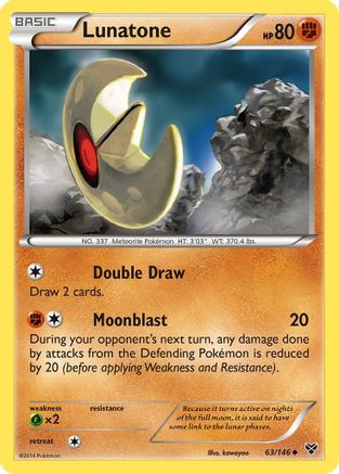 Lunatone/146 - XY Base Set-1