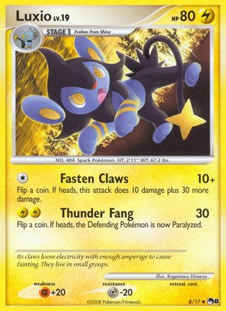 Luxio/17 - POP Series 8 Holofoil-1
