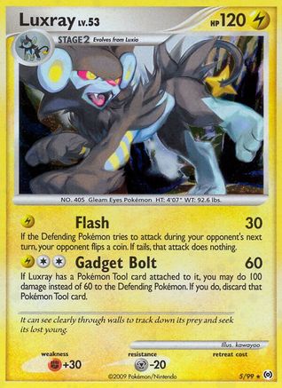 Luxray 5/99 - Arceus Reverse Holofoil-1
