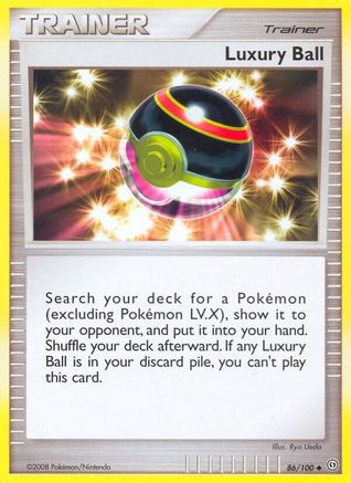 Luxury Ball 86/100 - Stormfront Reverse Holofoil-1