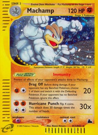 Machamp (H15)/144 - Skyridge Holofoil-1