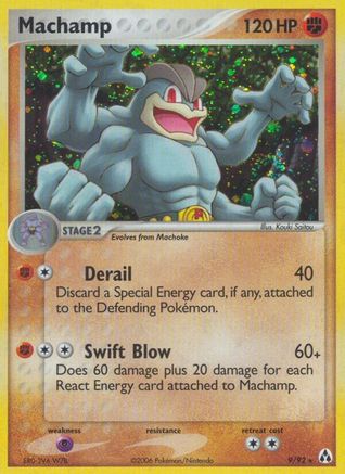 Machamp/92 - Legend Maker Reverse Holofoil-1