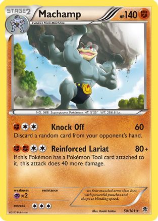 Machamp (50)/101 - Plasma Blast Reverse Holofoil-1
