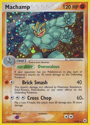 Machamp/101 - Hidden Legends Reverse Holofoil-1