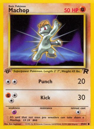 Machop 59/82 - Team Rocket Unlimited-1