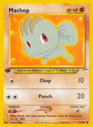 Machop 73/105 - Neo Destiny-1