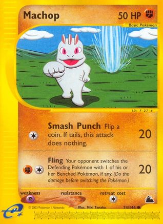 Machop/144 - Skyridge Reverse Holofoil-1
