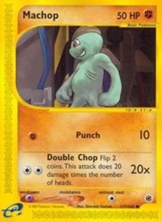 Machop 117/165 - Expedition Reverse Holofoil-1