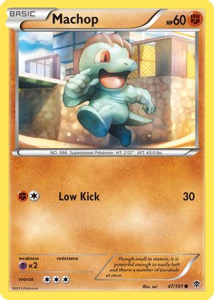 Machop/101 - Plasma Blast Reverse Holofoil-1