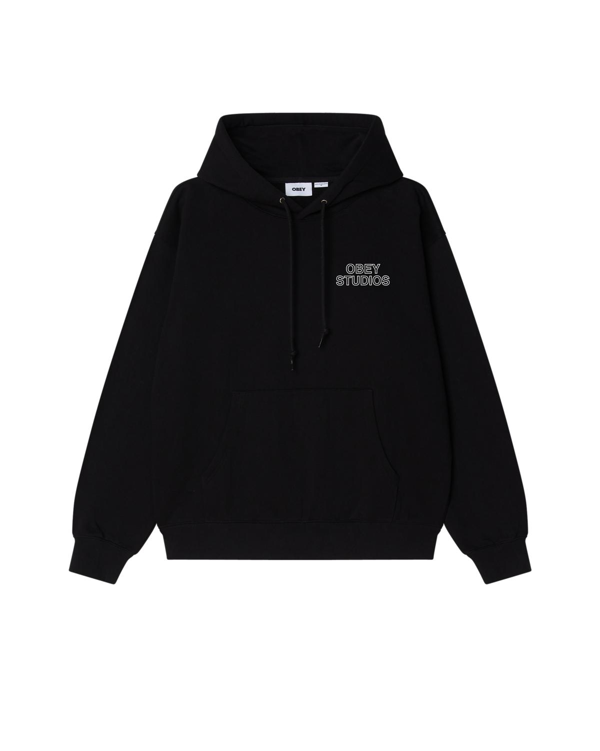 Obey 'Studios Palette' Hoodie - Black-1