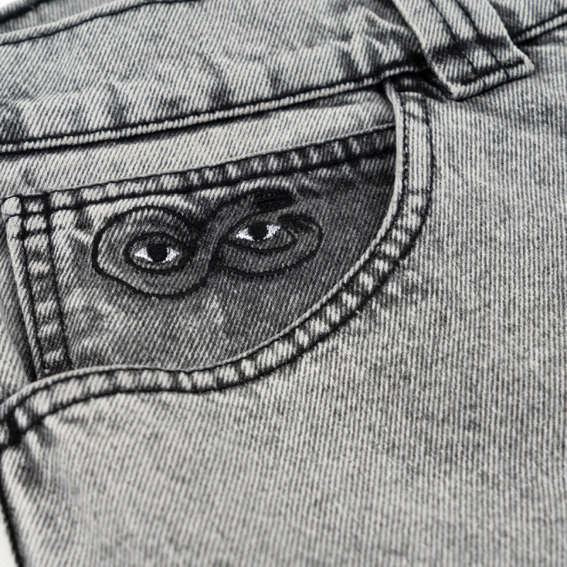 Magenta 'OG' Baggy Jeans - Acid-2