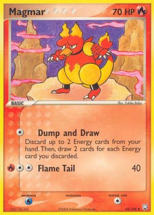 Magmar 44/109 - Team Rocket Returns Reverse Holofoil-1