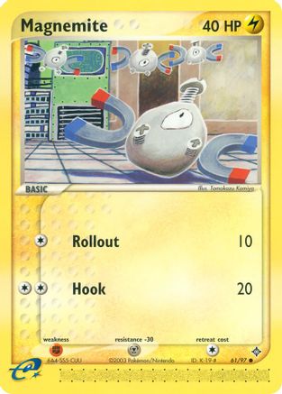 Magnemite - 61/97 61/97 - Dragon-1