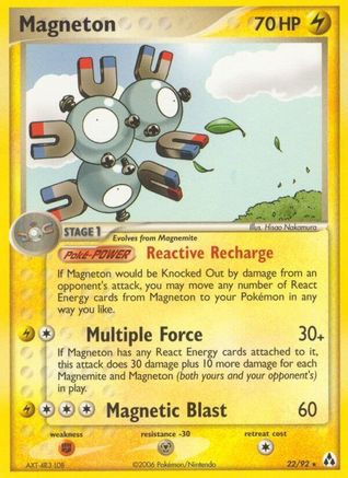 Magneton/92 - Legend Maker Reverse Holofoil-1
