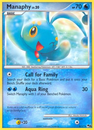 Manaphy 3/17 - POP Series 6-1