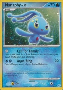 Manaphy 4 - DP Trainer Kit Manaphy & Lucario Holofoil-1