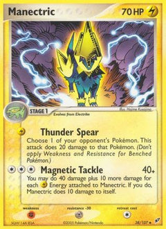 Manectric/107 - Deoxys Reverse Holofoil-1