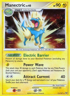 Manectric/127 - Platinum-1