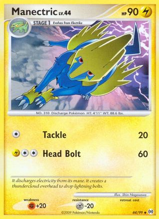 Manectric (44) 44/99 - Arceus-1