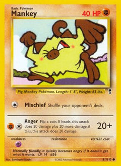 Mankey 81/110 - Legendary Collection-1