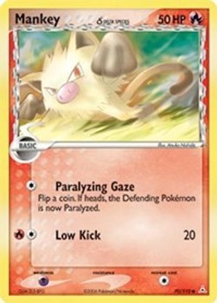 Mankey (Delta Species) 70/110 - Holon Phantoms-1