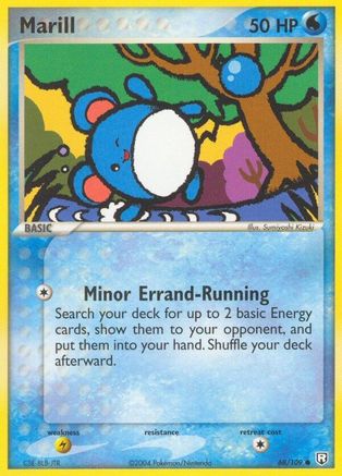 Marill 68/109 - Team Rocket Returns Reverse Holofoil-1